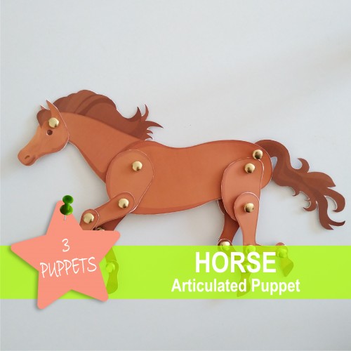 Horse Articulated Puppets