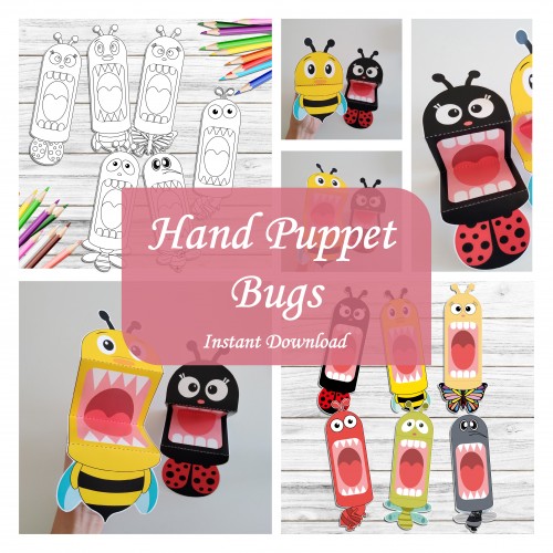 Bug Insect Hand Puppets