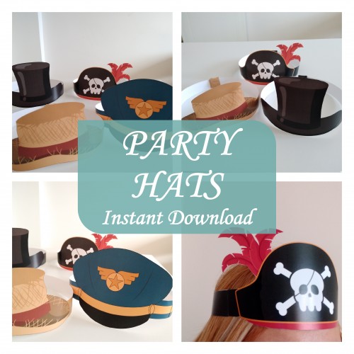 Profession - Job Theme Birthday Party Hats