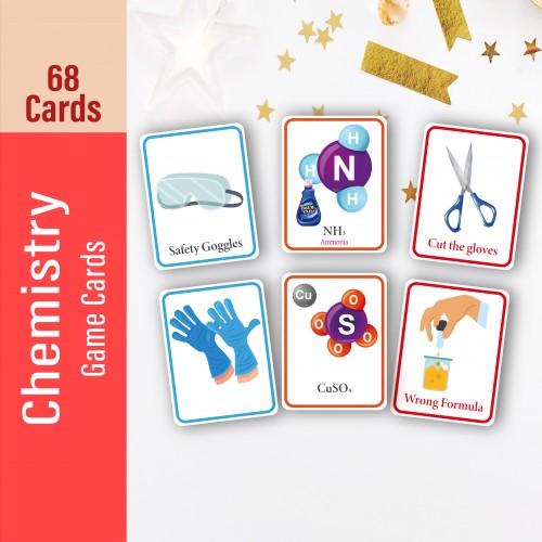 Chemistry Matching Game Cards