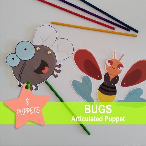 Bug Articulated Puppets