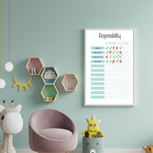 Responsibility Chart Poster