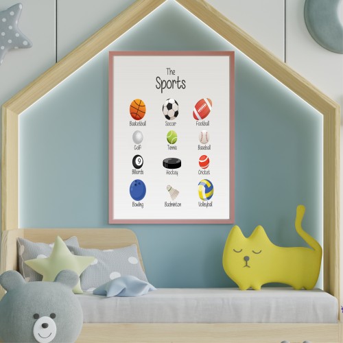 Sports Ball Poster