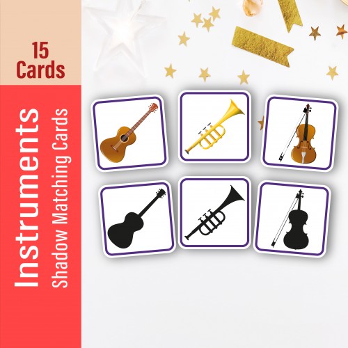 Instrument Shadow Matching Cards