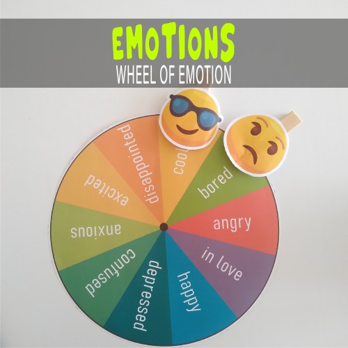 EMOTIONS Wheel Cards