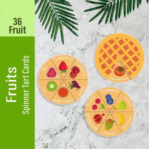 Fruit Tart Spinner Cards